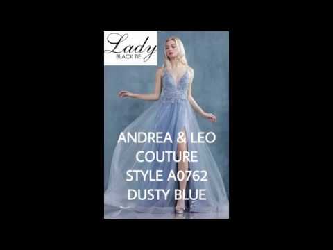 Lady Black Tie | STYLE A0762 DUSTY BLUE