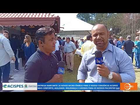 Entrevista com Prefeito Coleu de Coronel Pacheco-MG, em Chácara-MG entregas