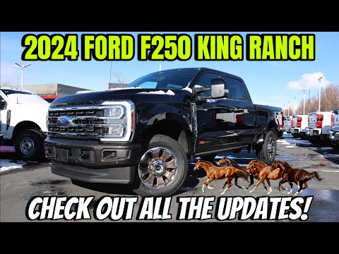 2024 Ford F250 King Ranch: Big Changes Made For The Cowboy Truck!