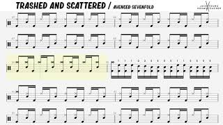 How to Play Trashed And Scattered - Avenged Sevenfold 🥁
