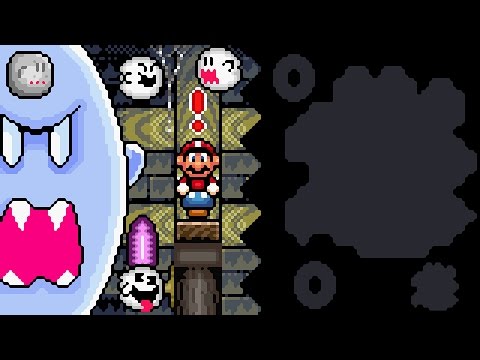 Super Mario Bros X (SMBX 1.4.4) Custom Level: ''Haunted Towers'' + Boss Fight!