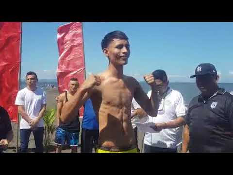 HENRY MOREIRA VS YANIOR VEGA, 64 KG PESAJE CAMP CAMP COPA ALEXIS ARGVIERN 10 NOV 2023  BOXEO AMATEUR