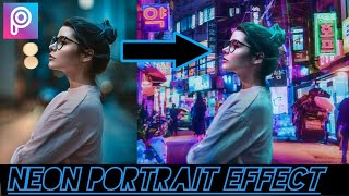 PicsArt NEON Portrait Effect | Basic Editing Tutorial 2020 | How to edit