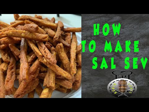 How To Make Sal Sev | Guyanese Chicken Foot Recipe | Kchin Tonic