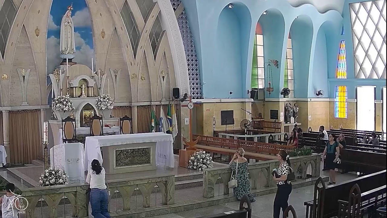 Santa Missa -12h -  Santuário de Fatima - (05/05) PIX 07.210925/0035-55