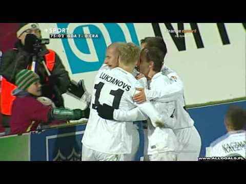 Lechia Gdańsk - Cracovia 1-0 Tomasz Dawidowski 12.12.2009 [2009/2010]