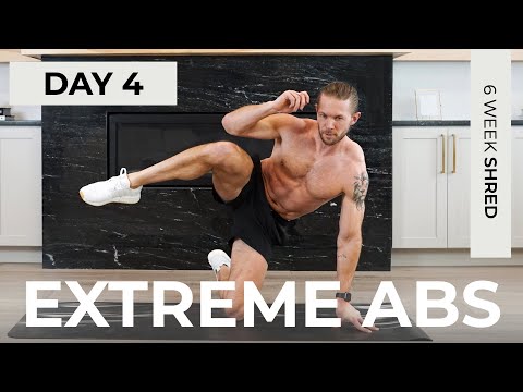 Day 4: 25 Min EXTREME ABS & CORE WORKOUT // 6WS1