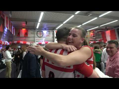 2e Play-off wedstrijd Fortuna Delta Logistiek tegen TOP op 6 april 2019