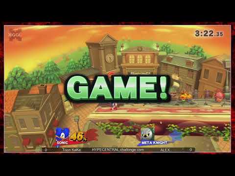 HC112 Smash4 - WF Bo5: Toon Kake (Sonic) vs ALEX (Meta Knight)
