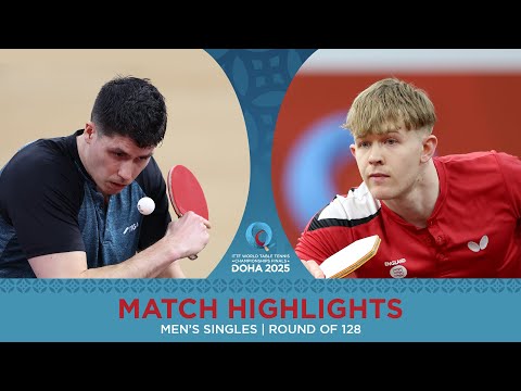 Benedek Olah vs Tom Jarvis| Match Highlights | #ITTFWorlds2025