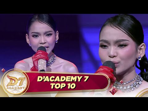 Bangga Banget! Syaqirah Tampil Elegan Bawakan “Terguncang” dengan Suara Mempesona! | DA 7 Top 10