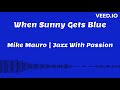 When Sunny gets blue