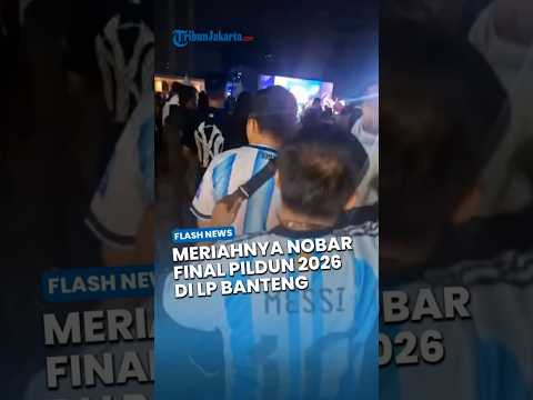 Kemeriahan Nobar Final Piala Dunia 2026 di Lapangan Banteng, Warga Datang untuk Nonton Konser