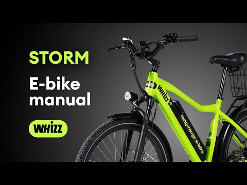 Check out Whizz Storm e-bike manual 🌪⚡ Ride with Whizz!
