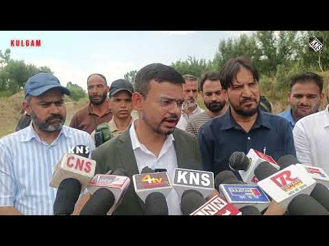 Deputy Commissioner Kulgam, Shahzad Alam, visited the under-construction Brazloo Bridge and National Highway-444 (NH-444) to inspect the progress of ongoing works and assess the pace of development.