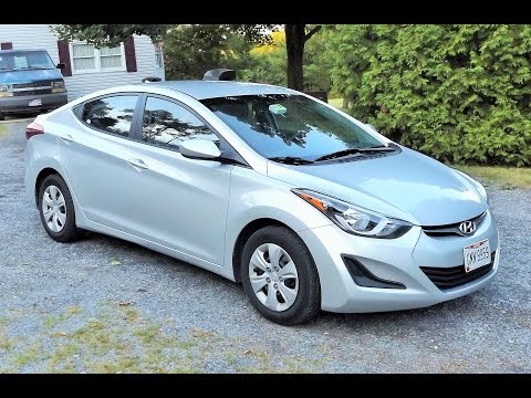 2016 Hyundai Elantra SE Start Up, Personal Review and Full Tour