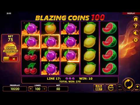 Blazing Coins 100 – Video Gameplay