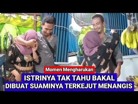 SUAMI BUAT ISTRI TERKEJUT TERHARU Momen Ketika Suami Diam-diam Beri Kejutan Hadiah Motor Baru