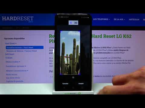 Cómo poner fondo de pantalla en LG K62 Plus - pantalla inicio, pantalla bloqueo