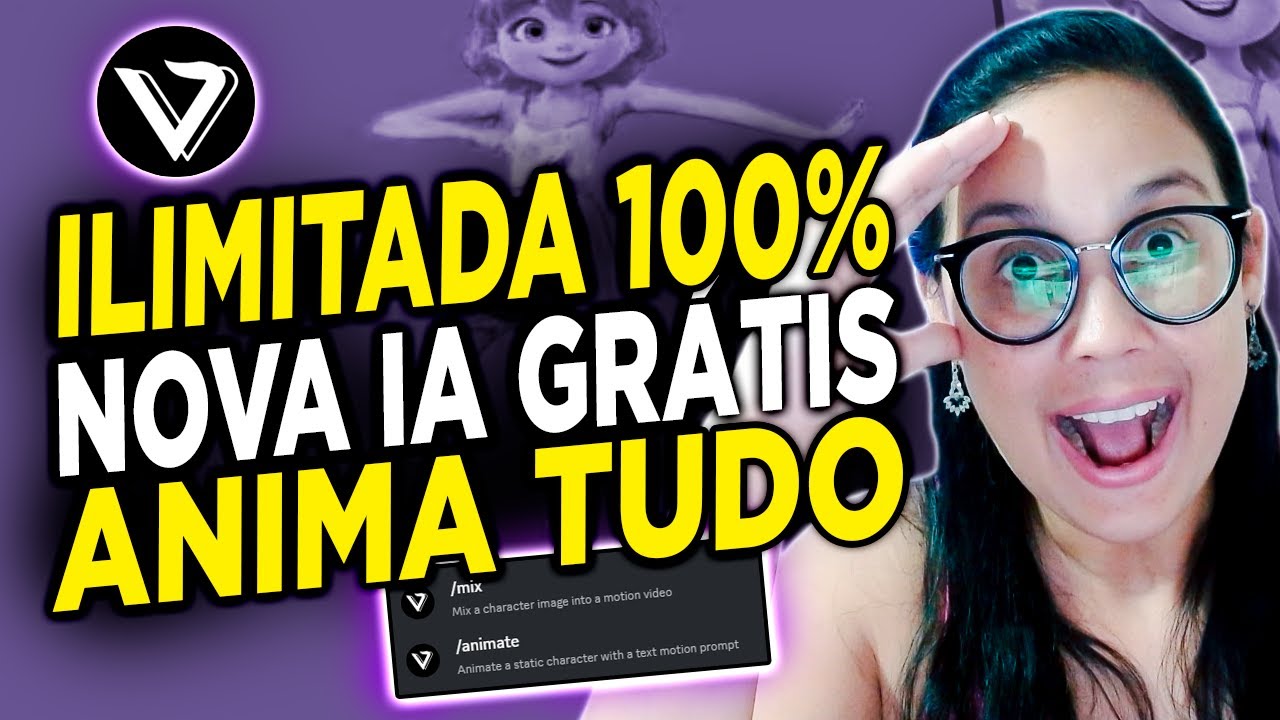 Nova Ferramenta de IA GRÁTIS 100% para CRIAR ANIMAÇÃO ILIMITADA de Vídeos