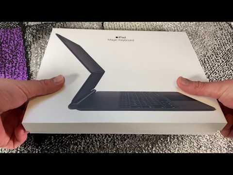 Apple Magic Keyboard (for 12.9-inch iPad Pro - 4th generation) - German unboxing and instructions