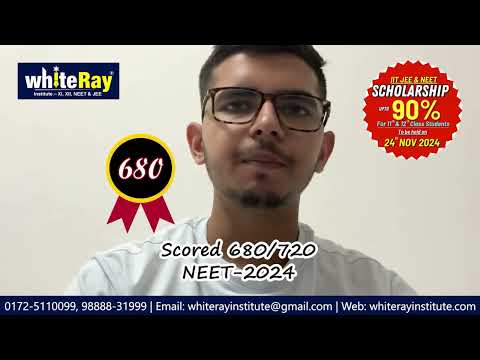 White Ray Institute Chandigarh Video 1