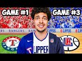 Going To MLB NFL And NBA Game In 24 Hours