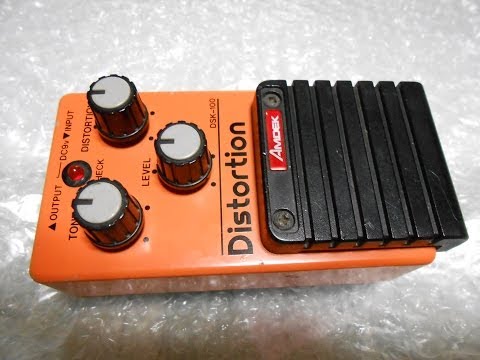値下げしました　AMDEK ディストーション　アムデック　日本製　DSK-100 中古】 ディストーション AMDEK DSK-100([USED] アムデック