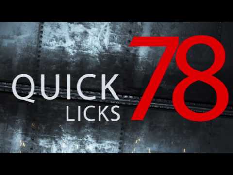 Quick Licks #78 - Pedal Point Blues Lick