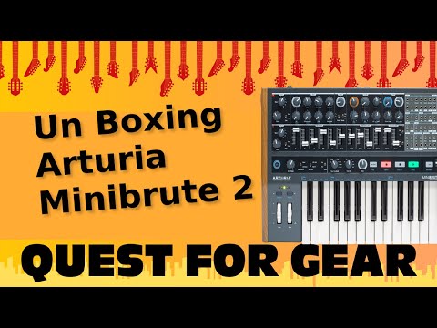 Arturia MiniBrute 2 (Quick UnBoxing)