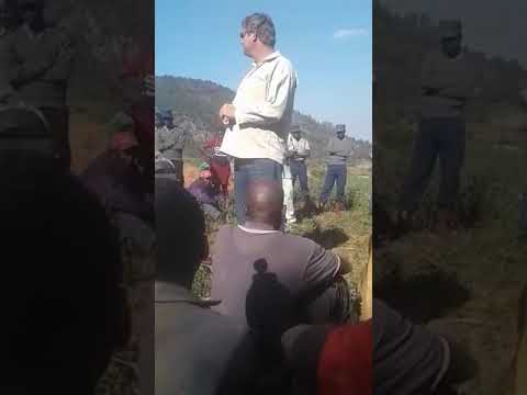 Chimanimani East Zanu PF MP Joshua Sacco heckled by artisanal miners Chimanimani East Zanu PF MP Joshua Sacco heckled by artisanal miners