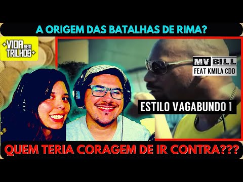 [QUEM GANHOU A DR?] Roqueiros Reagindo a RAP - MV Bill Estilo Vagabundo 1 - PRIMEIRA REAÇÃO!