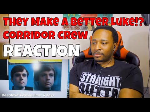 Corridor Crew - Better Luke Skywalker in Mandalorian REACTION | DaVinci REACTS