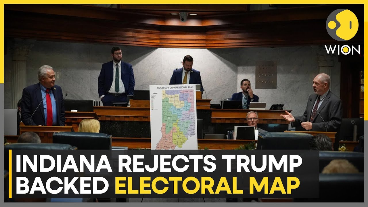 Indiana Rejects Trump-Backed Electoral Map As Majority Of Republicans Break Ranks | WION