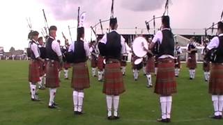preview picture of video 'Deny & Dunipace Gleneagles Pipe Band @ Cowal 2012'