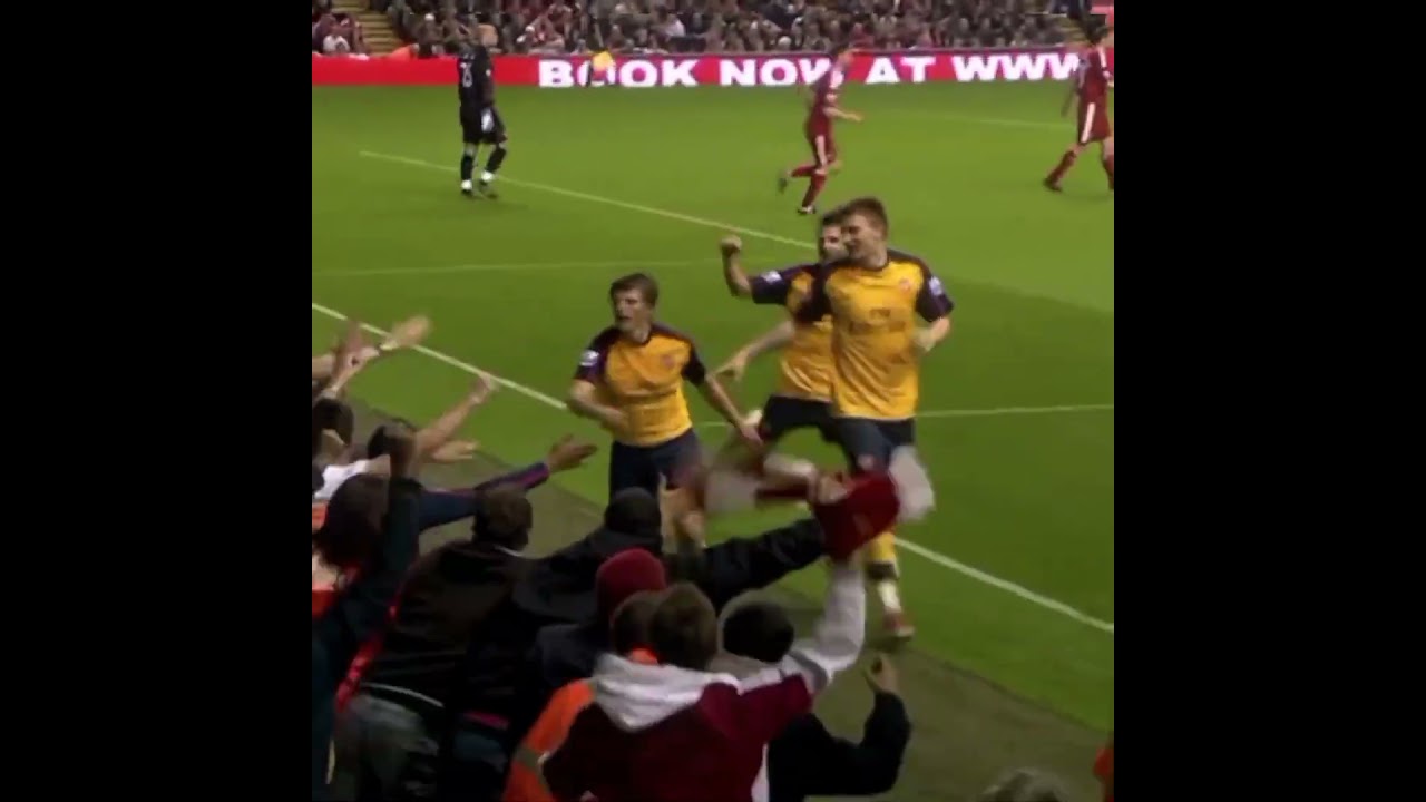 Four at Anfield 🔥 #shorts #trending #fyp #football #viral #funny