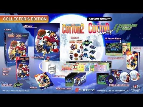 Cotton Guardian Force Saturn Tribute (Stricly limited games) PS4\Nintendo switch