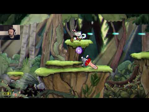 Cuphead playthrough pt2 - Forest Frenzy and Mausoleum Madness!