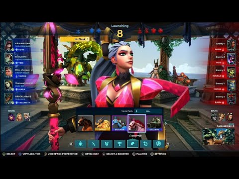 Paladins XBOX ONE - Ranked Inara Gameplay 95 On Jaguar Falls Season 4
