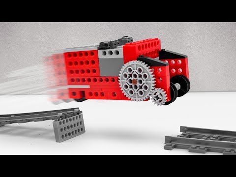LEGO TECHNIC Train Jumps 20cm HIGH | FM Lego Technic