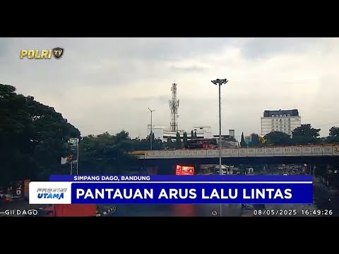 NTMC POLRI - PANTAUAN ARUS LALU LINTAS SORE 08/05/25