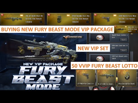 BUYING NEW FURY BEAST MODE VIP PACKAGE CROSSFIRE PH