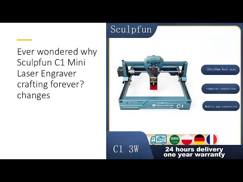 Ever wondered why Sculpfun C1 Mini Laser Engraver changes crafting forever?