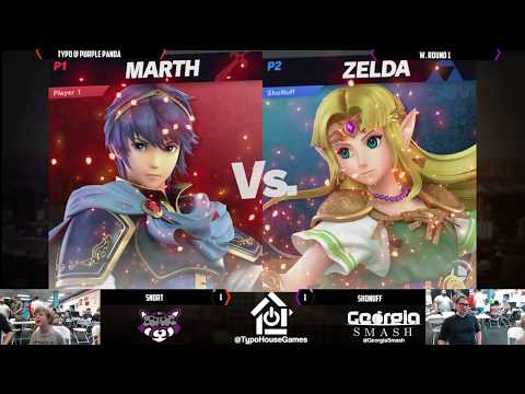 Panda Smash Monday 10/07/19 - Snort(Marth) VS Shonuff(Roy) -  Round 1