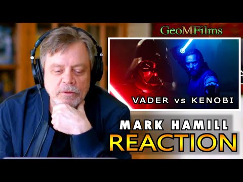 Mark Hamill Obi-Wan Kenobi vs Darth Vader REACTION DUB