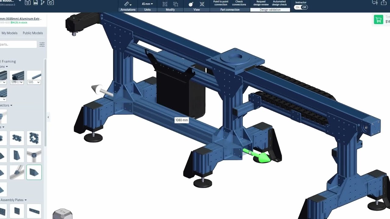 The future of industrial automation is now!  You can now design, automate, order and deploy your equipments from your browser