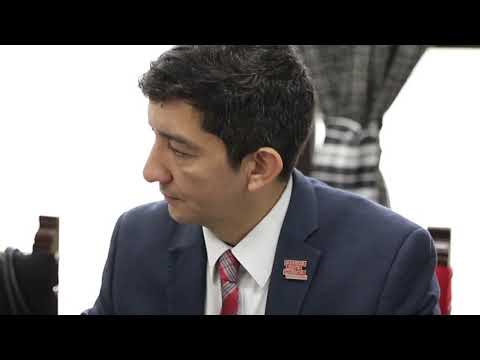 El gobernador Sáenz se reunió con representantes de organizaciones internacionales y los invitó a participar de la Mesa Multisectorial