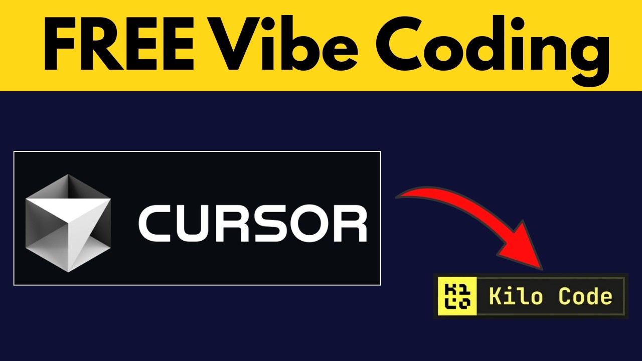 How to Vibe Code in Cursor for FREE with Kilo Code (Unlimited AI Coding)