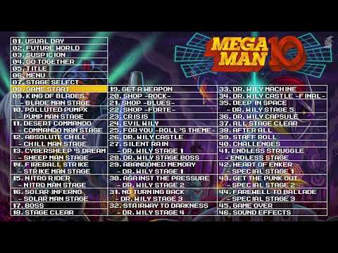 Mega Man 10 Soundtrack (OST, 46 Tracks) Megaman