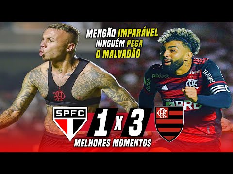 São Paulo 1 x 3 Flamengo | Melhores Momentos | Copa do Brasil 2022